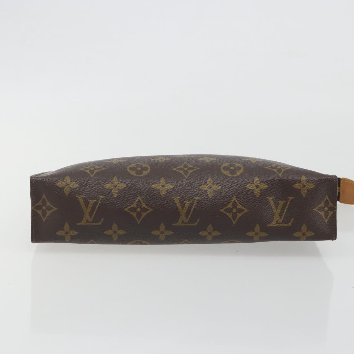 LOUIS VUITTON Monogram Poche Toilette 26 Pouch M47542 LV Auth 195661