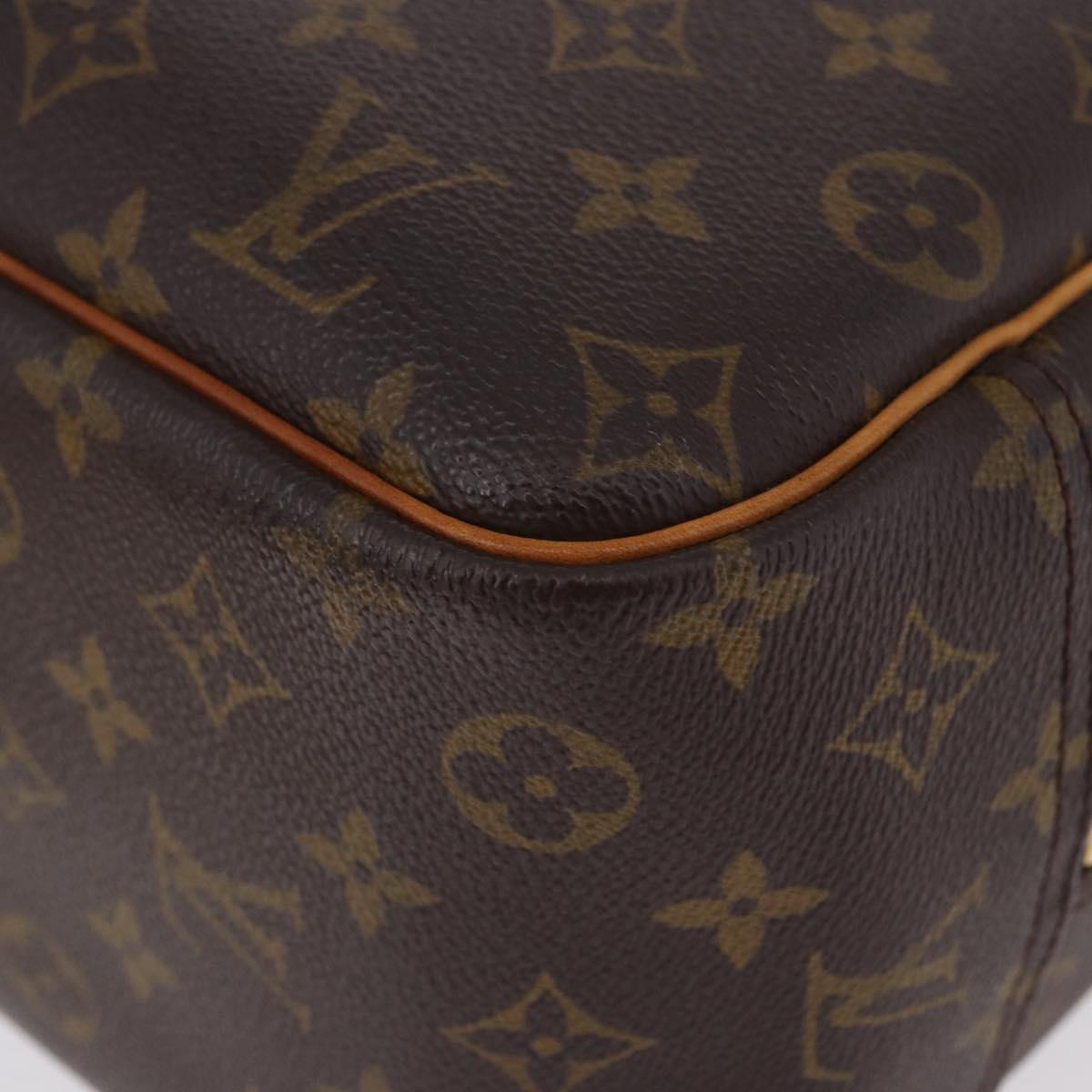 LOUIS VUITTON Monogram Deauville Hand Bag M47270 LV Auth 195665