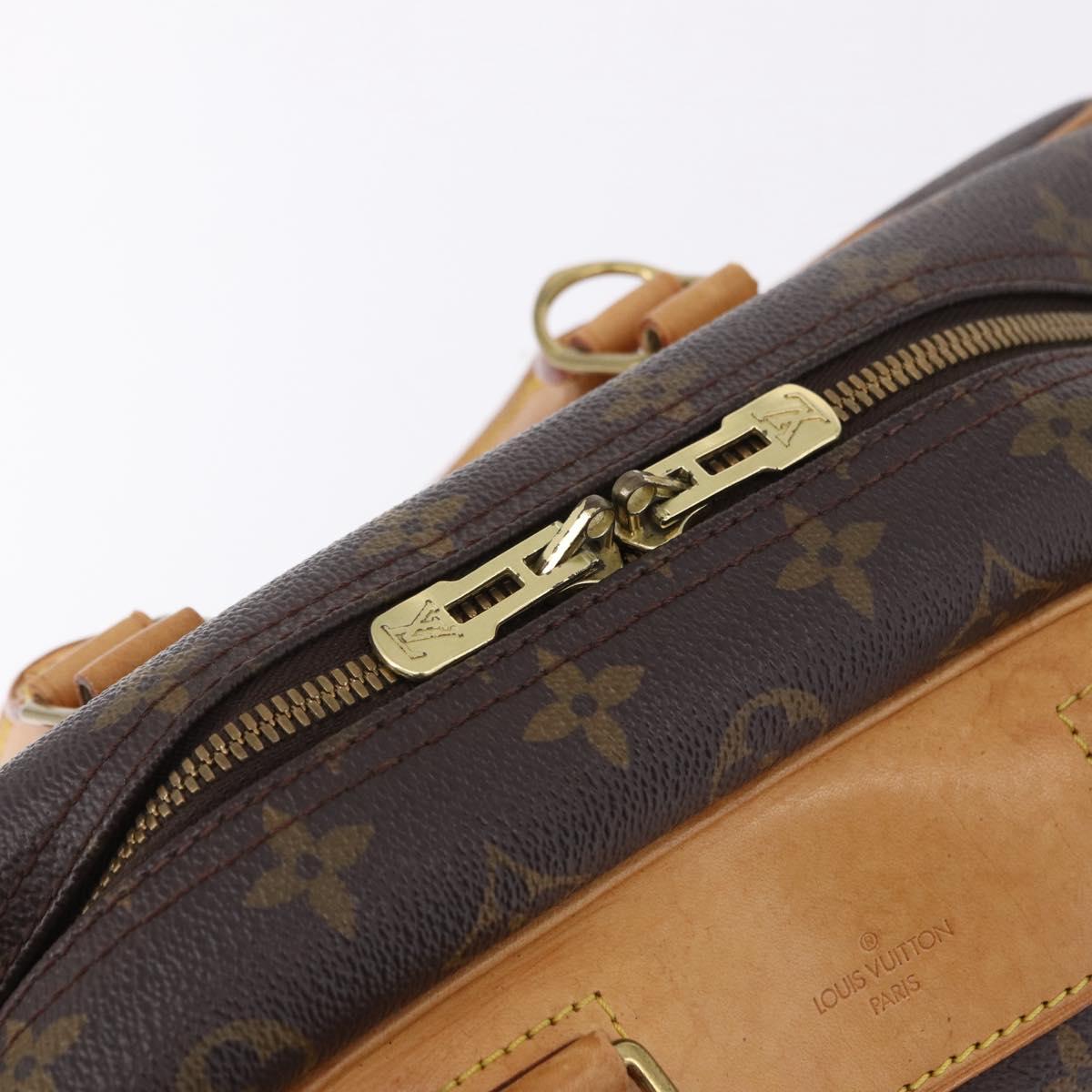 LOUIS VUITTON Monogram Deauville Hand Bag M47270 LV Auth 195665