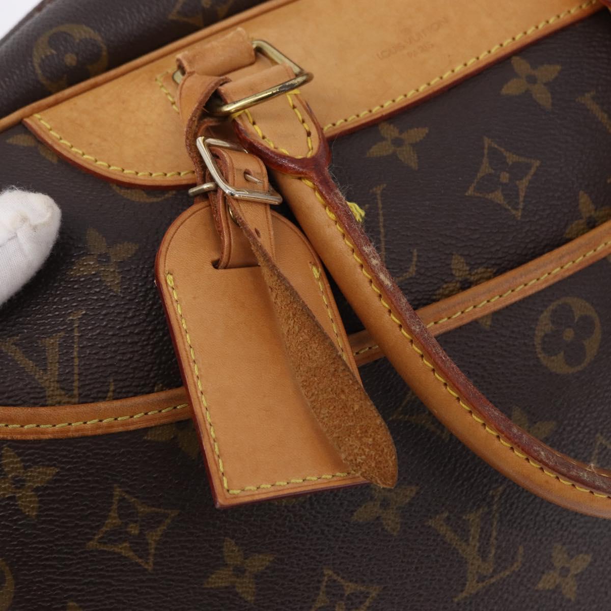LOUIS VUITTON Monogram Deauville Hand Bag M47270 LV Auth 195665