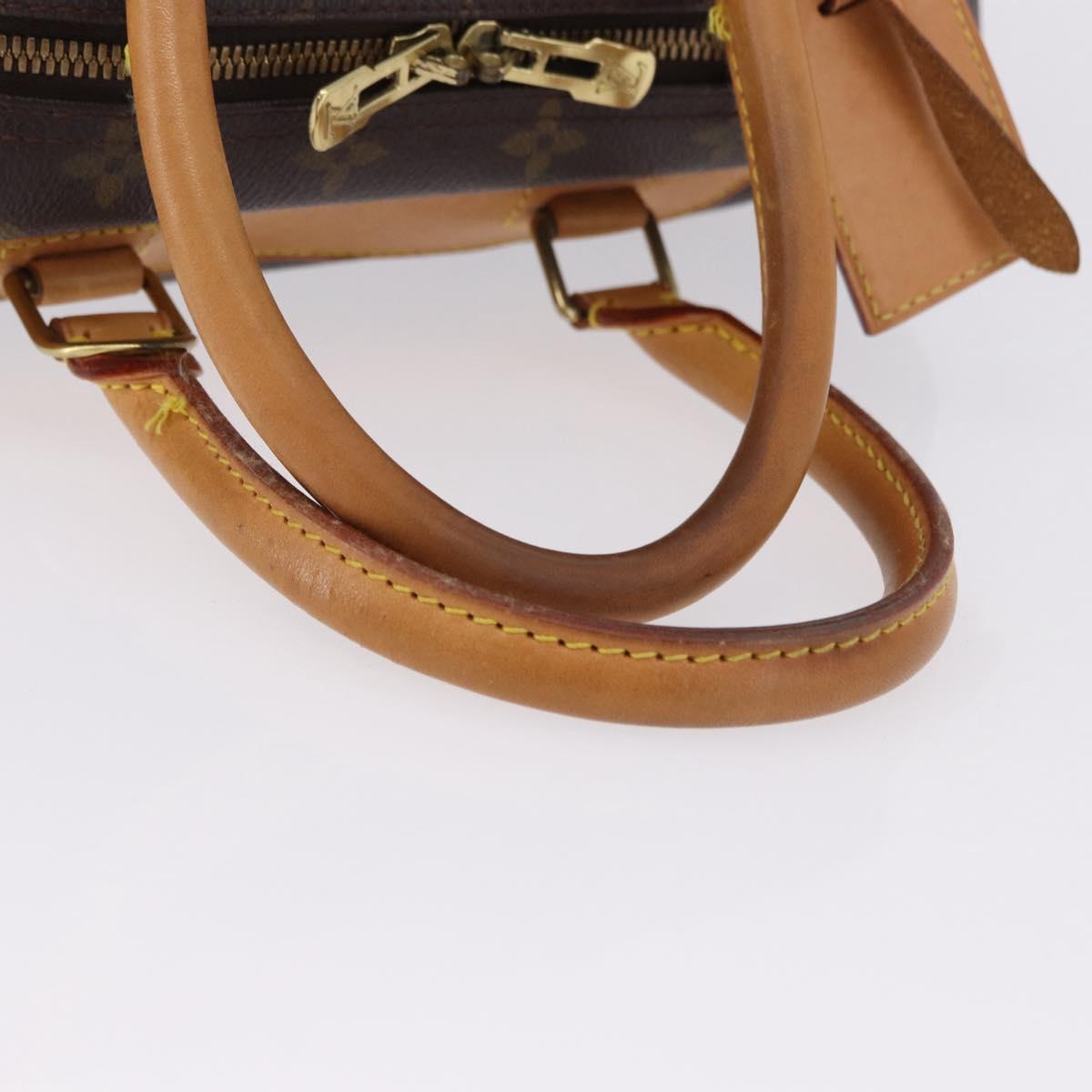 LOUIS VUITTON Monogram Deauville Hand Bag M47270 LV Auth 195665