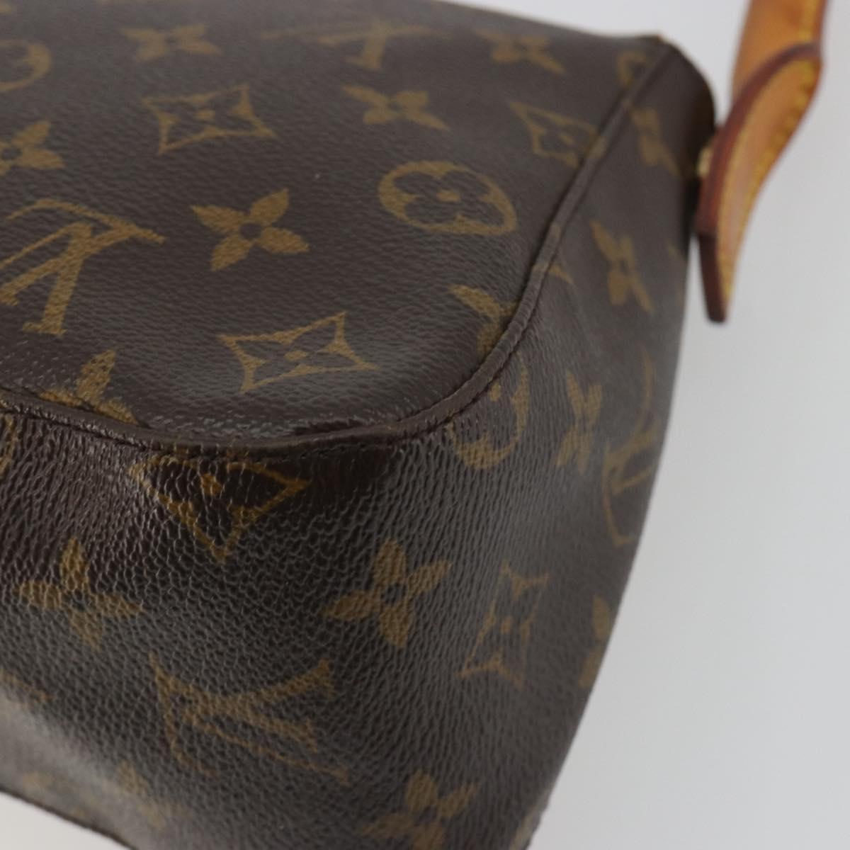 LOUIS VUITTON Monogram Mini Looping Shoulder Bag M51147 LV Auth 195673