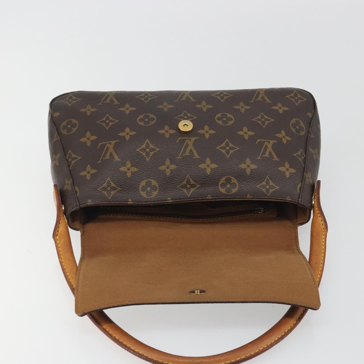 LOUIS VUITTON Monogram Mini Looping Shoulder Bag M51147 LV Auth 195673