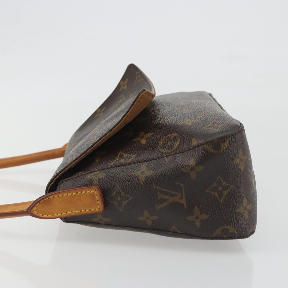 LOUIS VUITTON Monogram Mini Looping Shoulder Bag M51147 LV Auth 195673