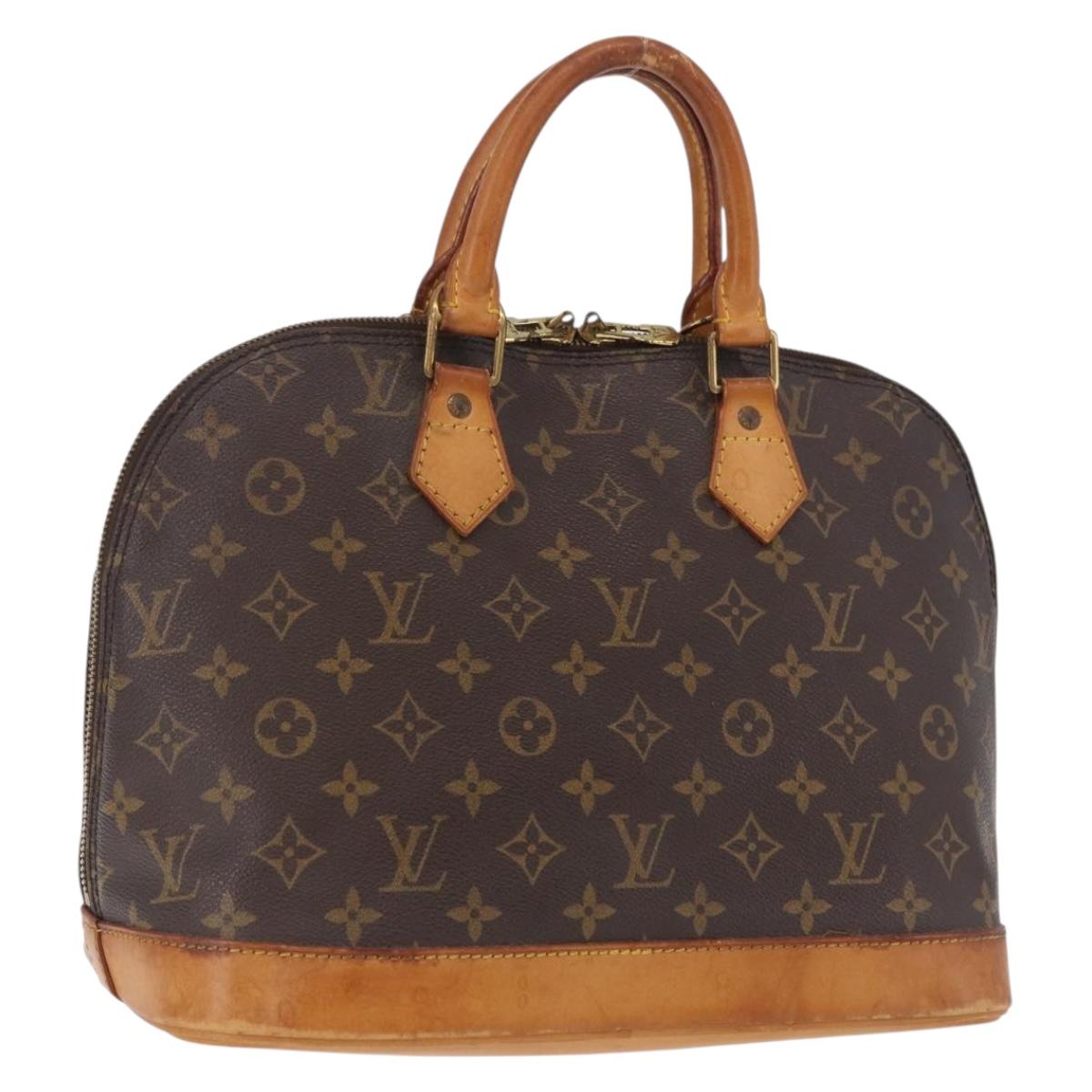 LOUIS VUITTON Monogram Alma PM Hand Bag M53151 LV Auth 195674