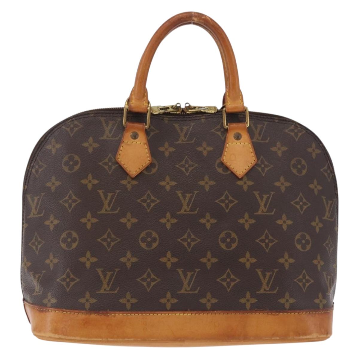 LOUIS VUITTON Monogram Alma PM Hand Bag M53151 LV Auth 195674