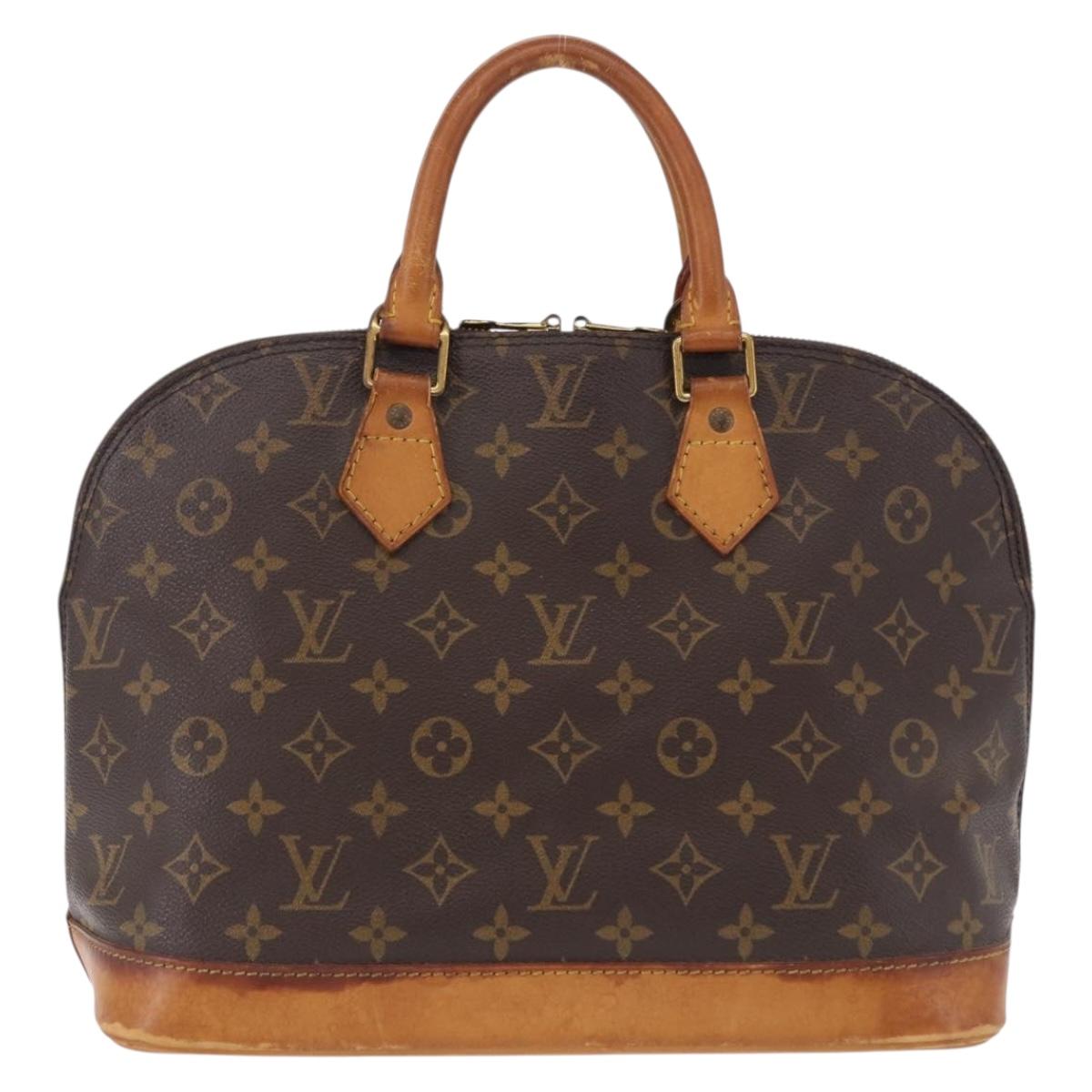 LOUIS VUITTON Monogram Alma PM Hand Bag M53151 LV Auth 195674