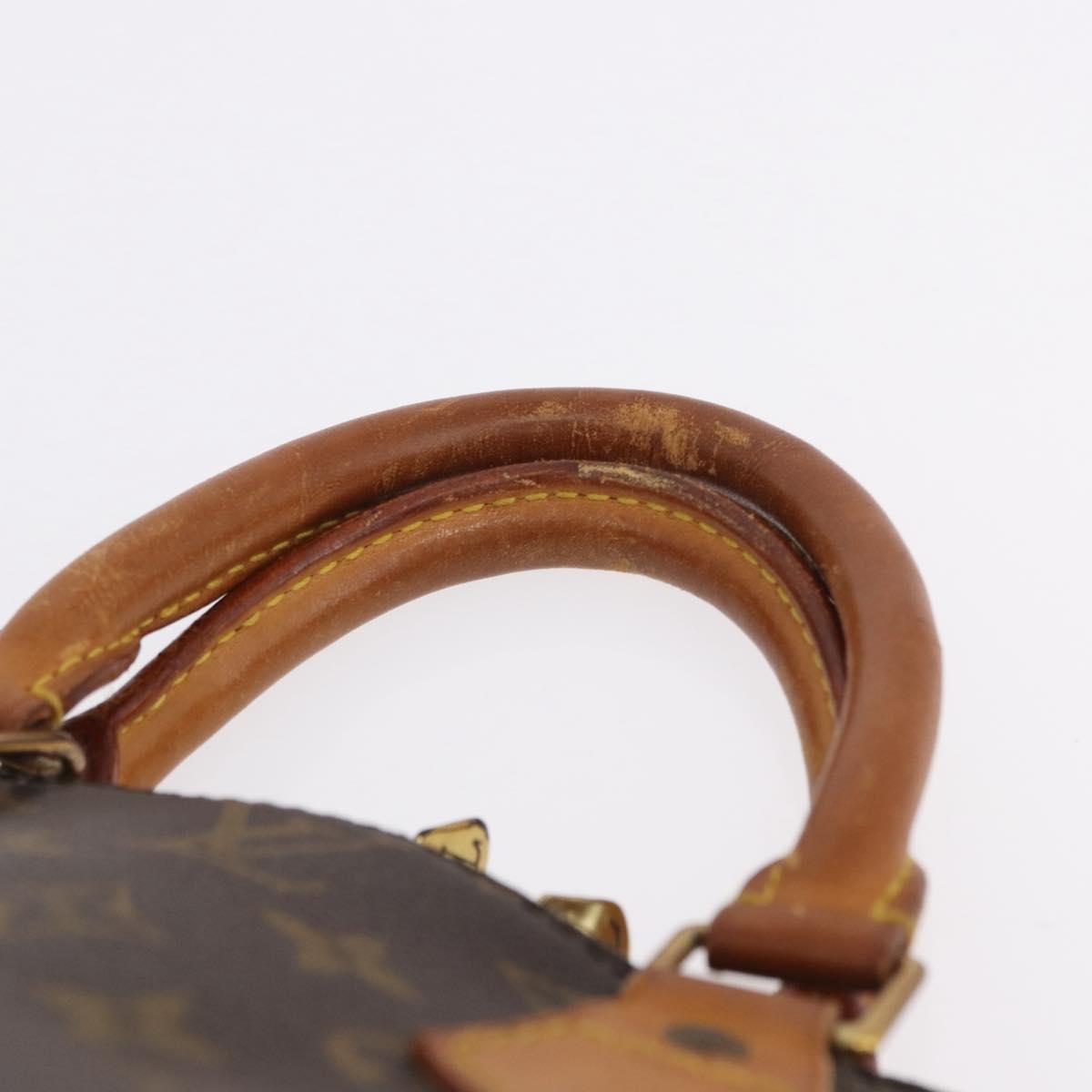 LOUIS VUITTON Monogram Alma PM Hand Bag M53151 LV Auth 195674
