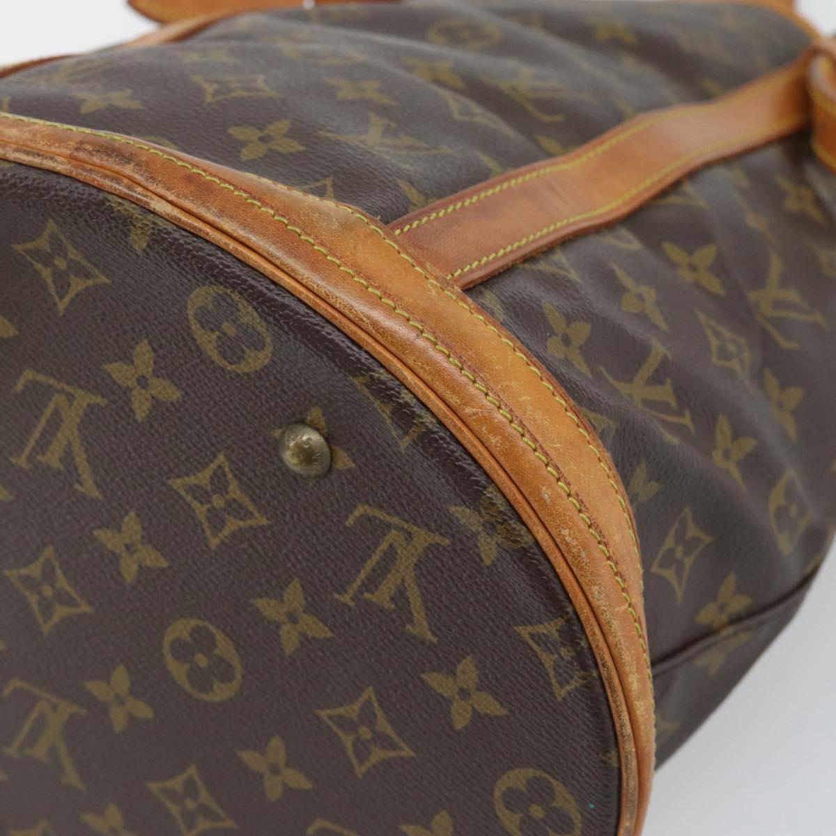 LOUIS VUITTON Monogram Bucket GM Shoulder Bag M42236 LV Auth 195679