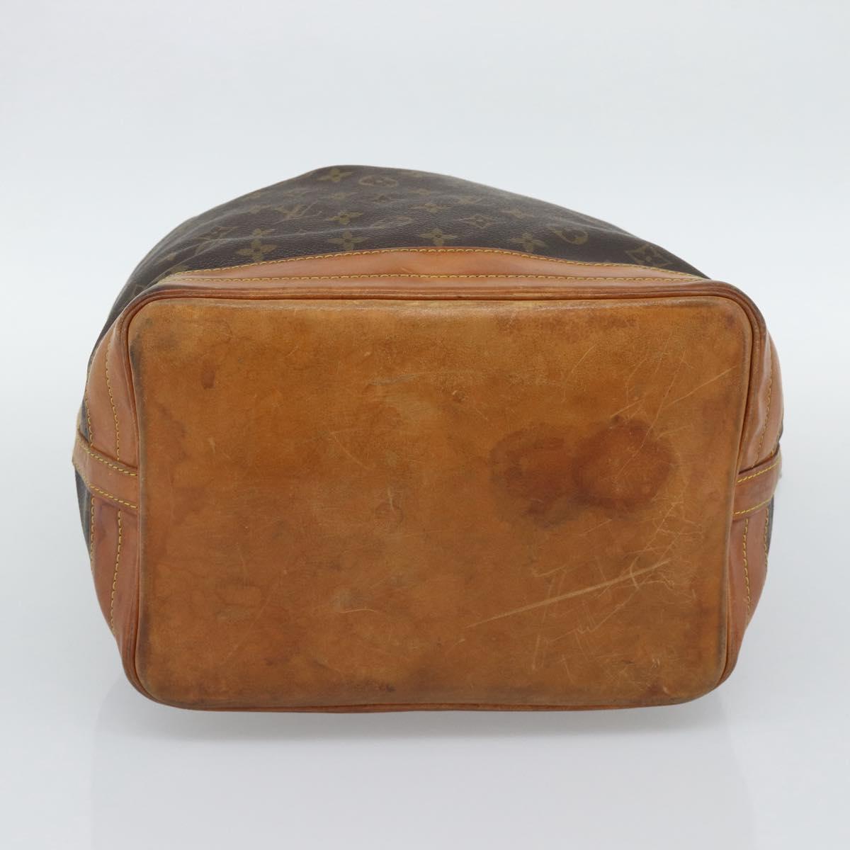LOUIS VUITTON Monogram Noe Shoulder Bag M42224 LV Auth 195680