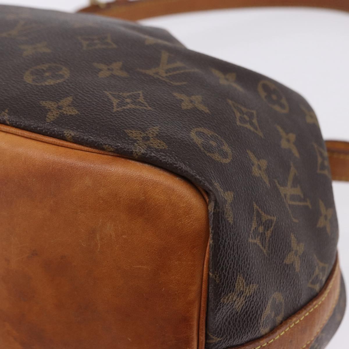 LOUIS VUITTON Monogram Petit Noe Shoulder Bag M42226 LV Auth 195682
