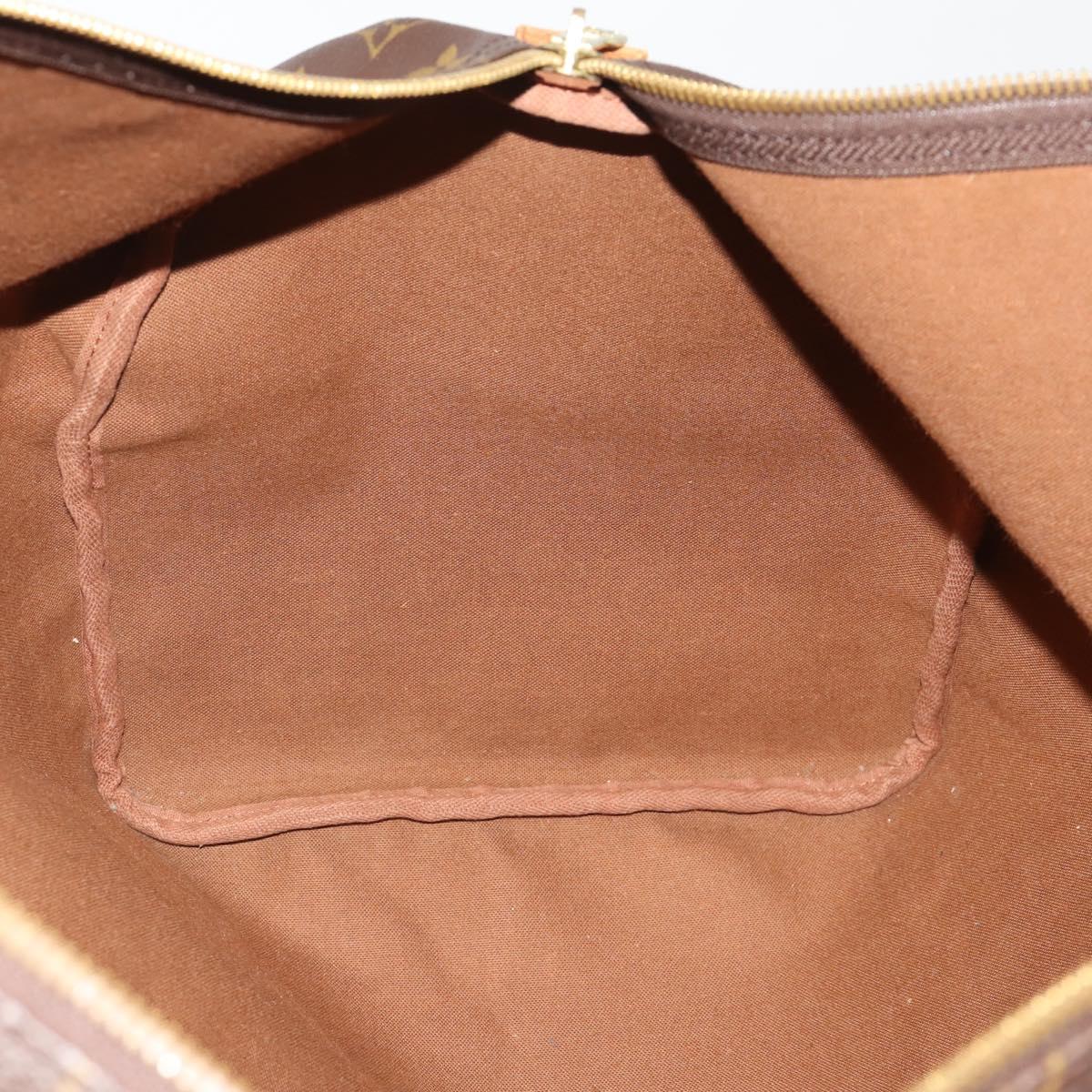 LOUIS VUITTON Monogram Keepall 55 Boston Bag M41424 LV Auth 195692