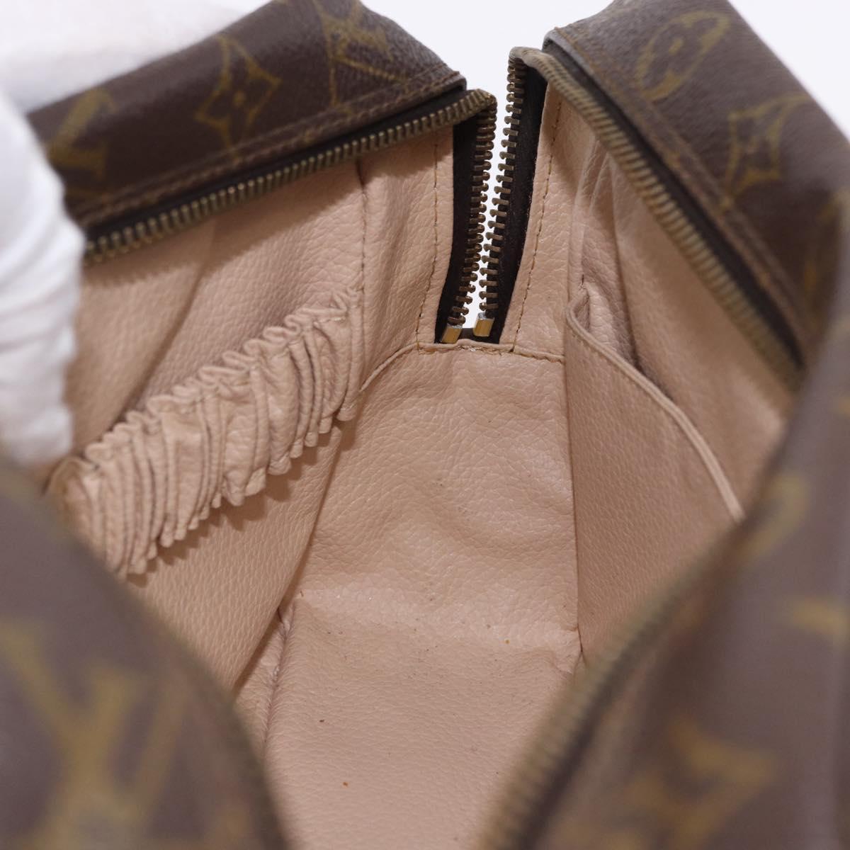 LOUIS VUITTON Monogram Trousse Toilette 28 Clutch Bag M47522 LV Auth 195695