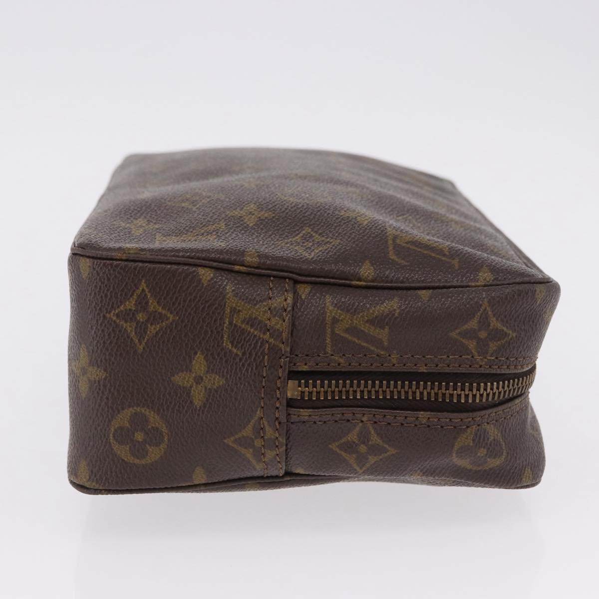 LOUIS VUITTON Monogram Trousse Toilette 28 Clutch Bag M47522 LV Auth 195695