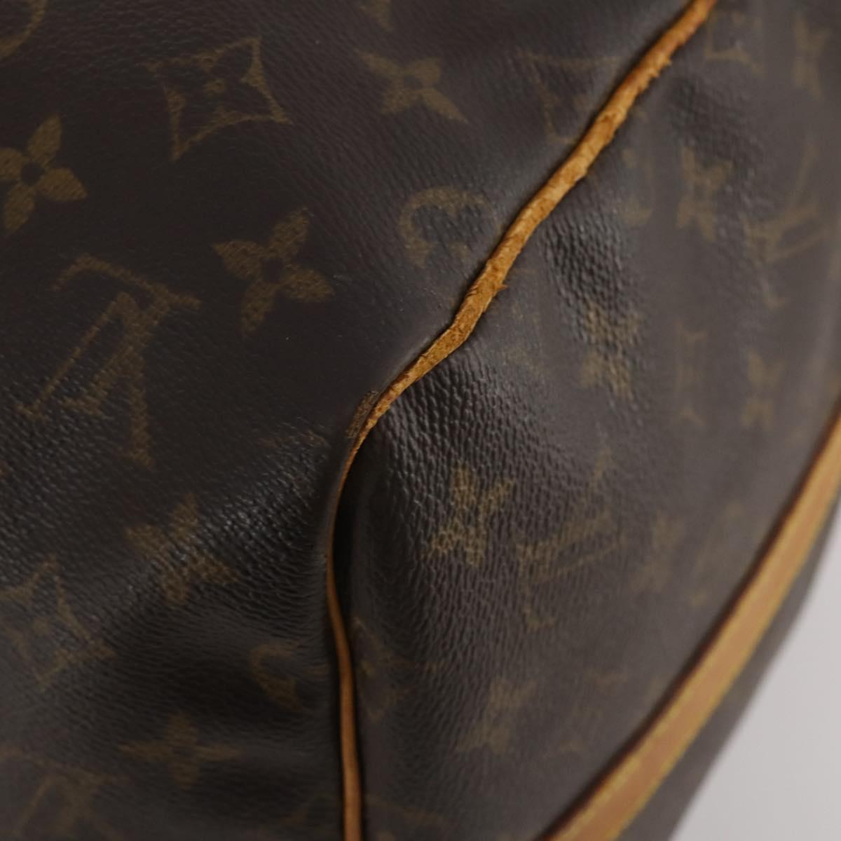 LOUIS VUITTON Monogram Keepall Bandouliere 55 Boston Bag M41414 LV Auth 195706