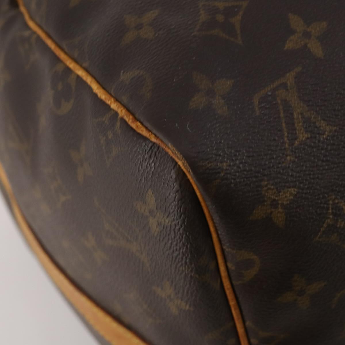 LOUIS VUITTON Monogram Keepall Bandouliere 55 Boston Bag M41414 LV Auth 195706