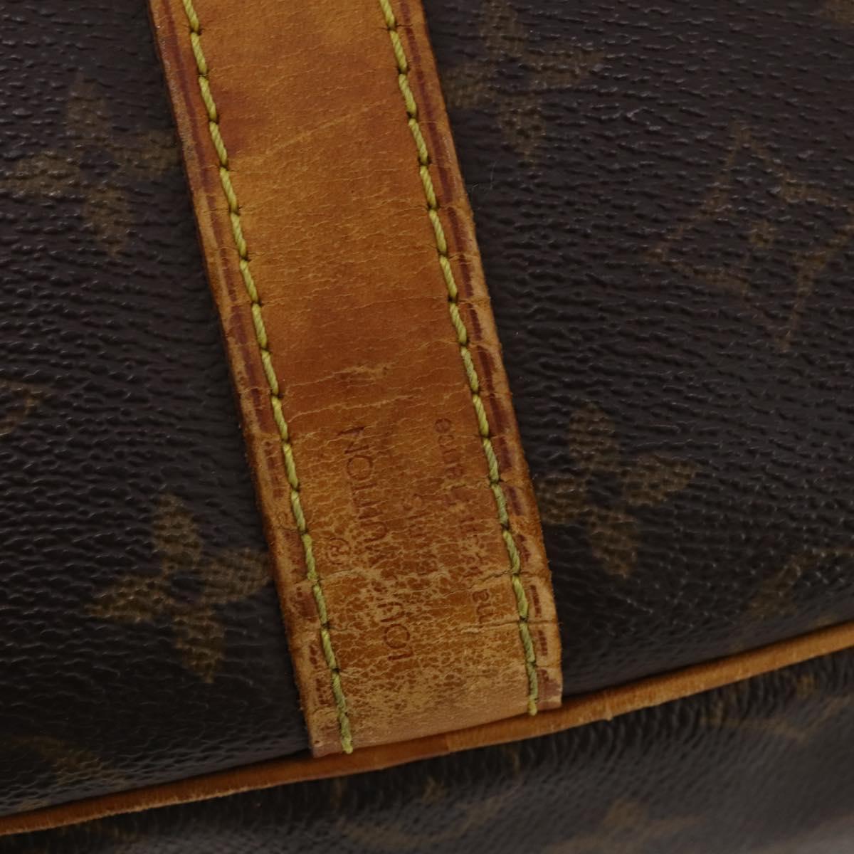 LOUIS VUITTON Monogram Keepall Bandouliere 55 Boston Bag M41414 LV Auth 195706