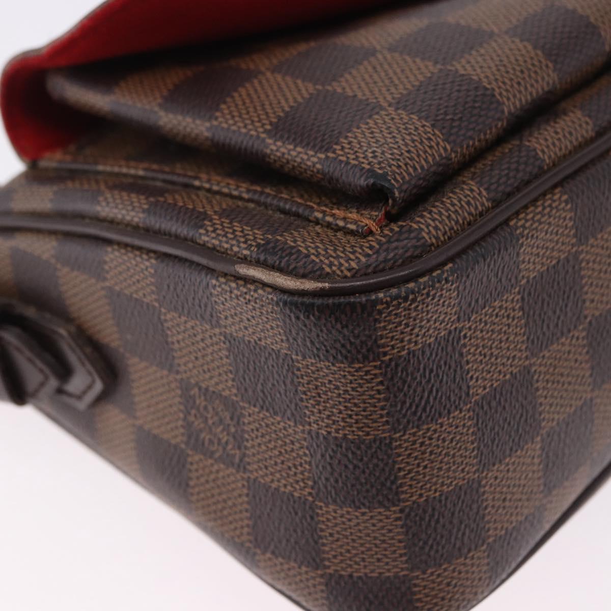 LOUIS VUITTON Damier Ebene Ravello GM Shoulder Bag N60006 LV Auth 195712V