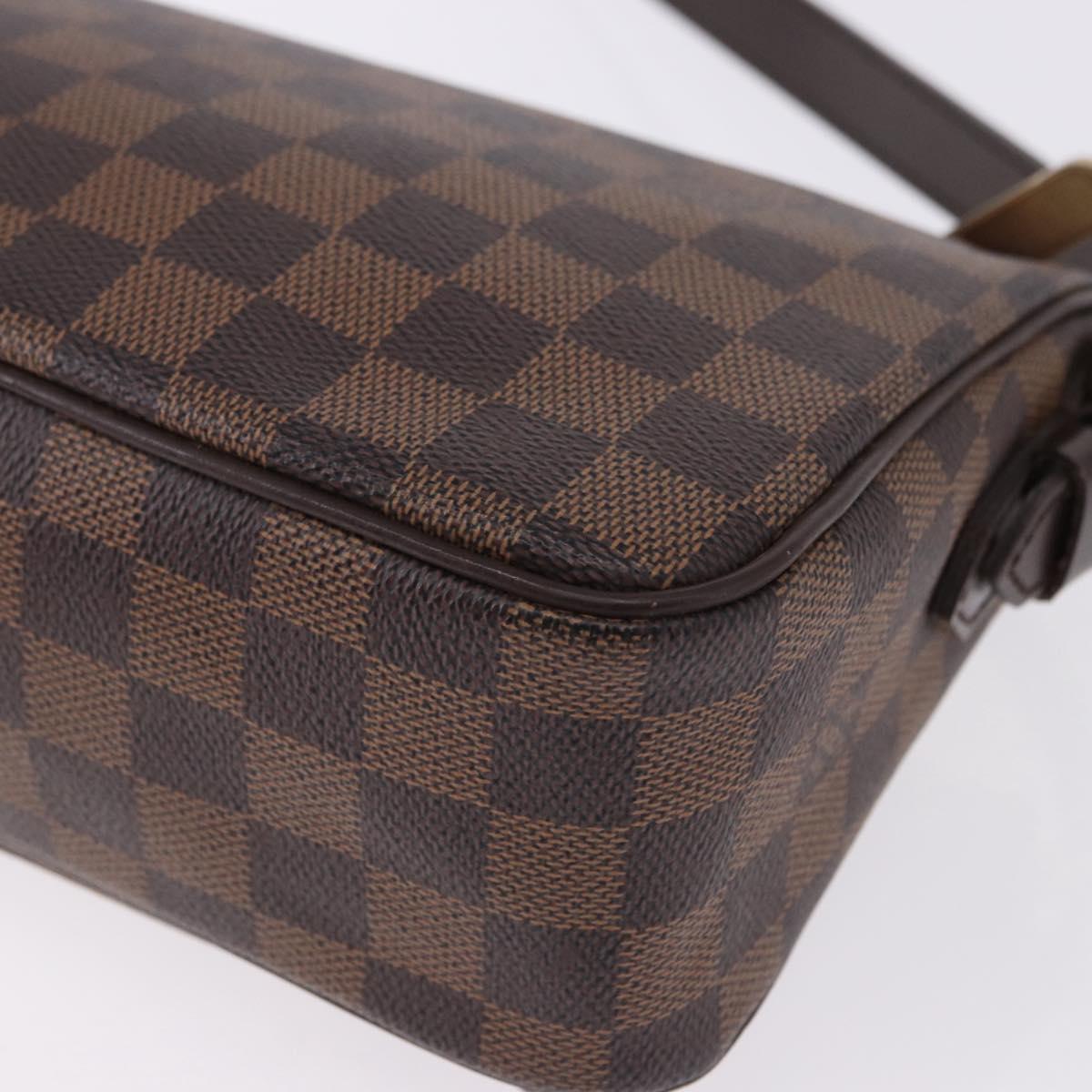 LOUIS VUITTON Damier Ebene Ravello GM Shoulder Bag N60006 LV Auth 195712V
