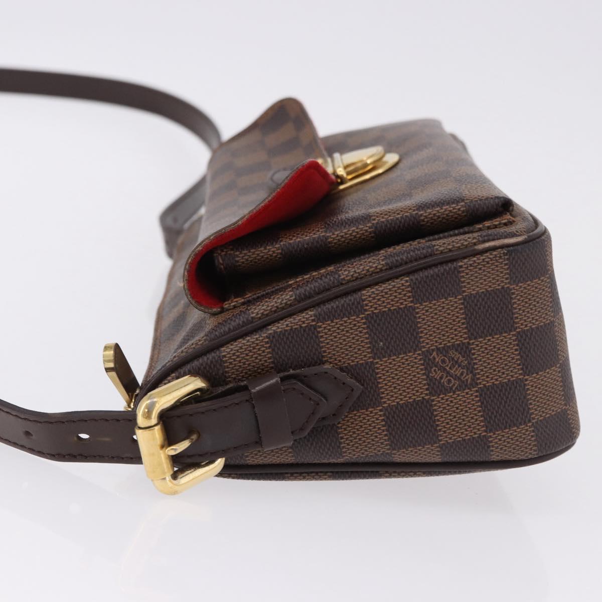 LOUIS VUITTON Damier Ebene Ravello GM Shoulder Bag N60006 LV Auth 195712V