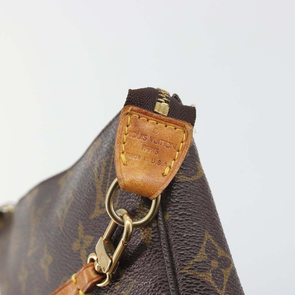 LOUIS VUITTON Monogram Pochette Accessoires Pouch M51980 LV Auth 195713A