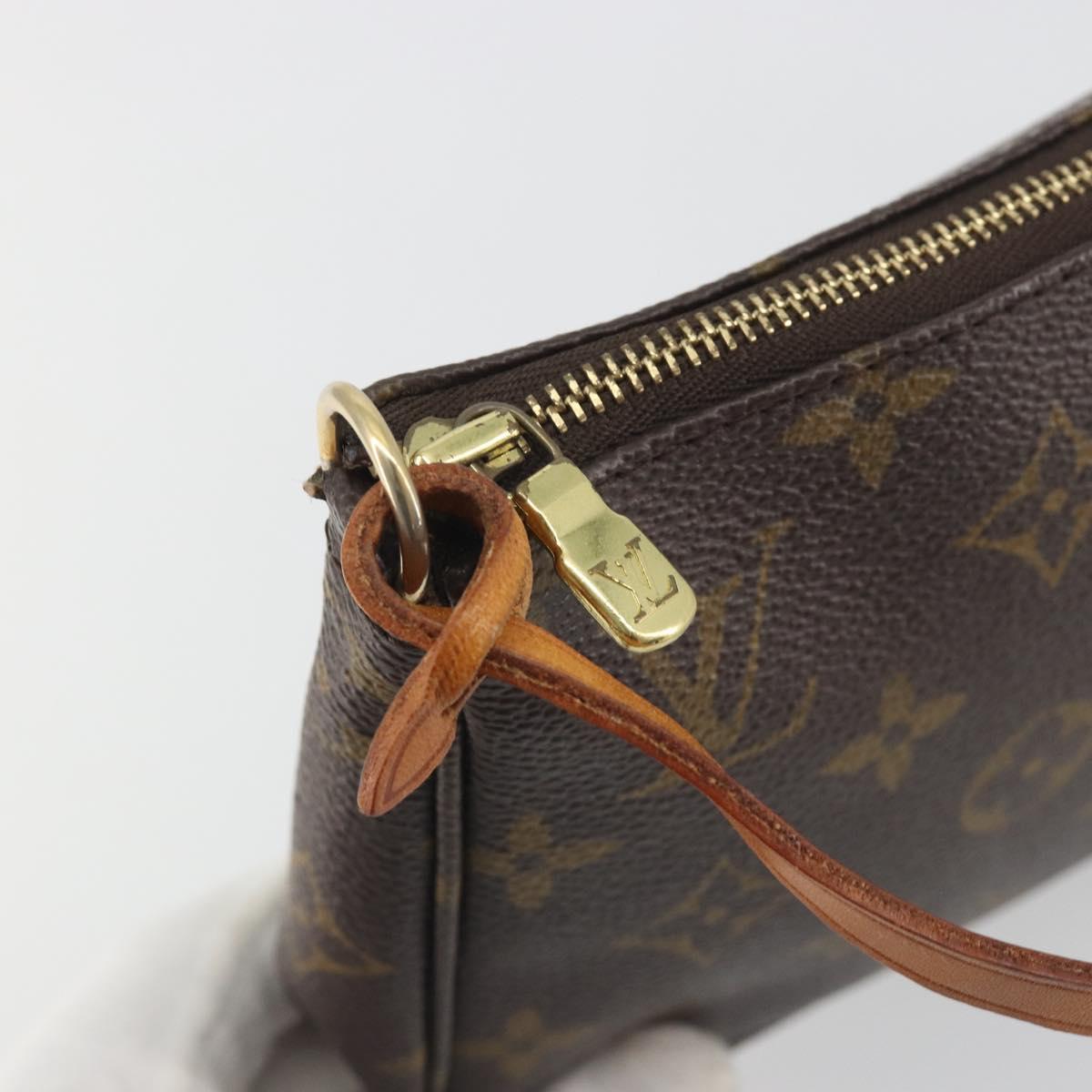 LOUIS VUITTON Monogram Pochette Accessoires Pouch M51980 LV Auth 195713A