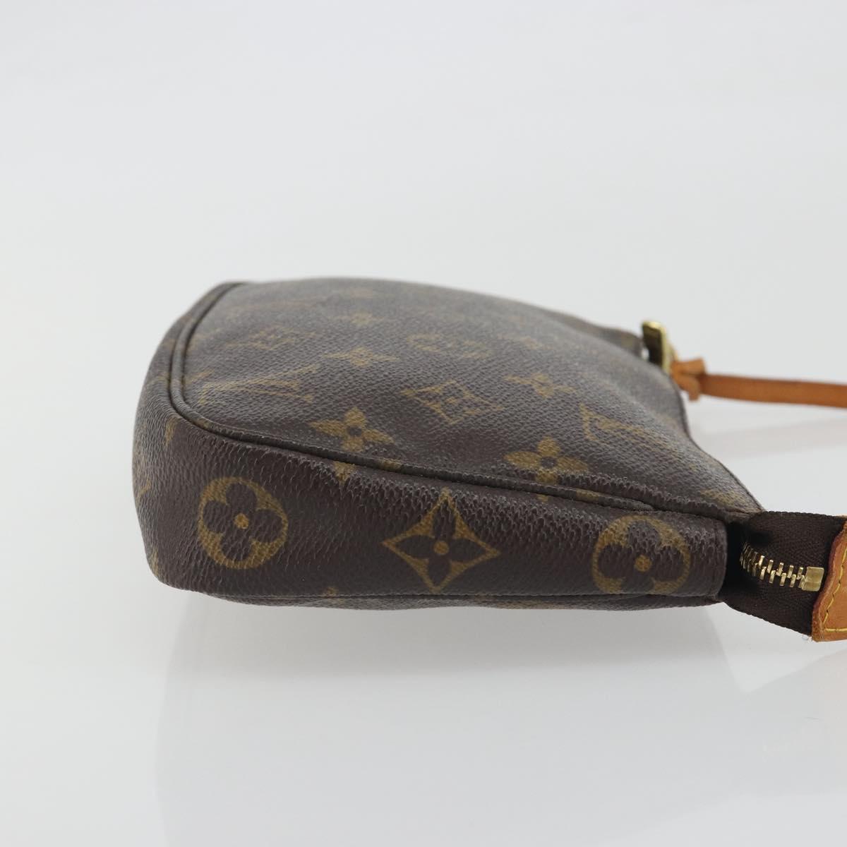LOUIS VUITTON Monogram Pochette Accessoires Pouch M51980 LV Auth 195713A