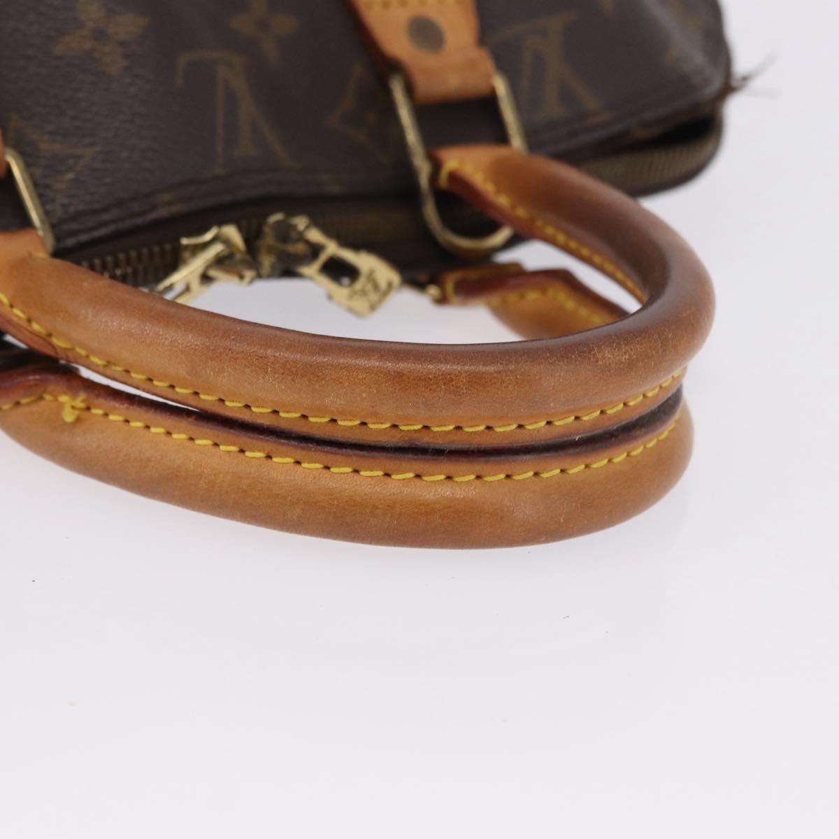 LOUIS VUITTON Monogram Alma Hand Bag M51130 LV Auth 195726