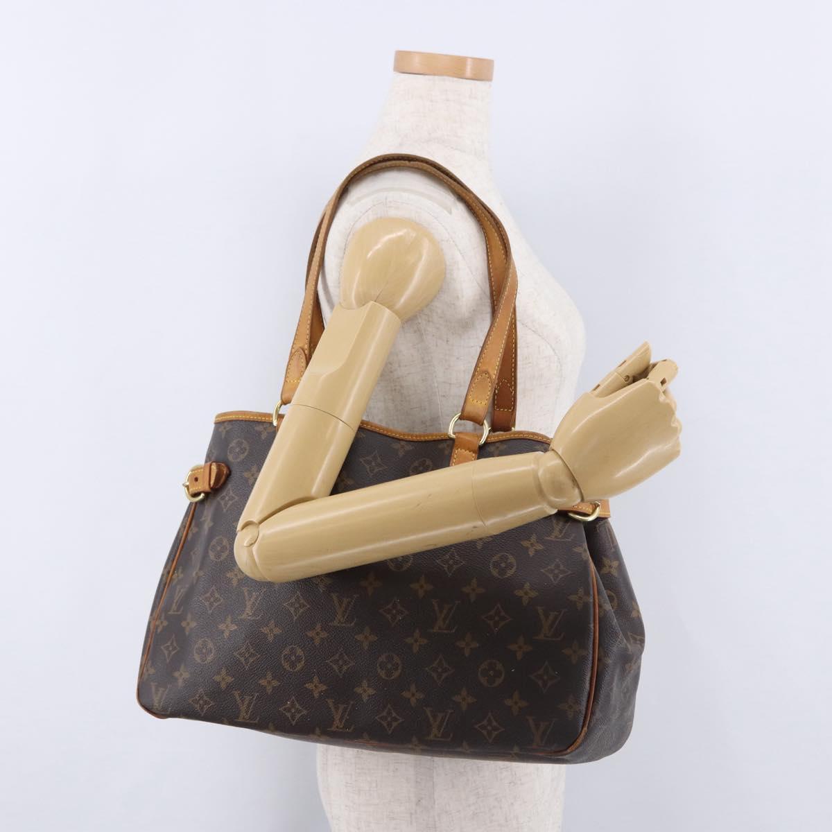 LOUIS VUITTON Monogram Batignolles Horizontal Tote Bag M51154 LV Auth 195733