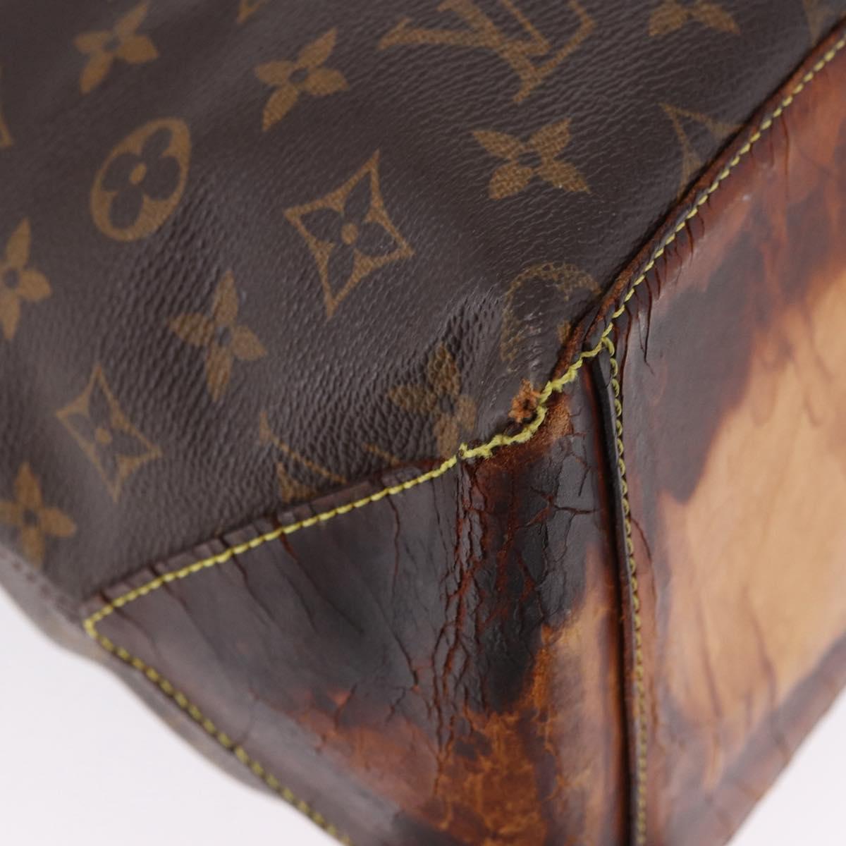 LOUIS VUITTON Monogram Cabas Piano Tote Bag M51148 LV Auth 195734