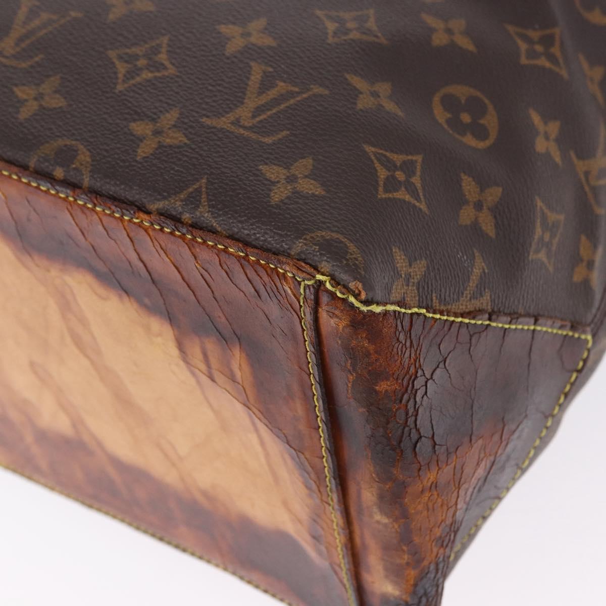 LOUIS VUITTON Monogram Cabas Piano Tote Bag M51148 LV Auth 195734