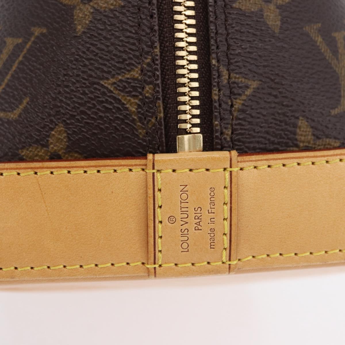 LOUIS VUITTON Monogram Alma Hand Bag M51130 LV Auth 195736V