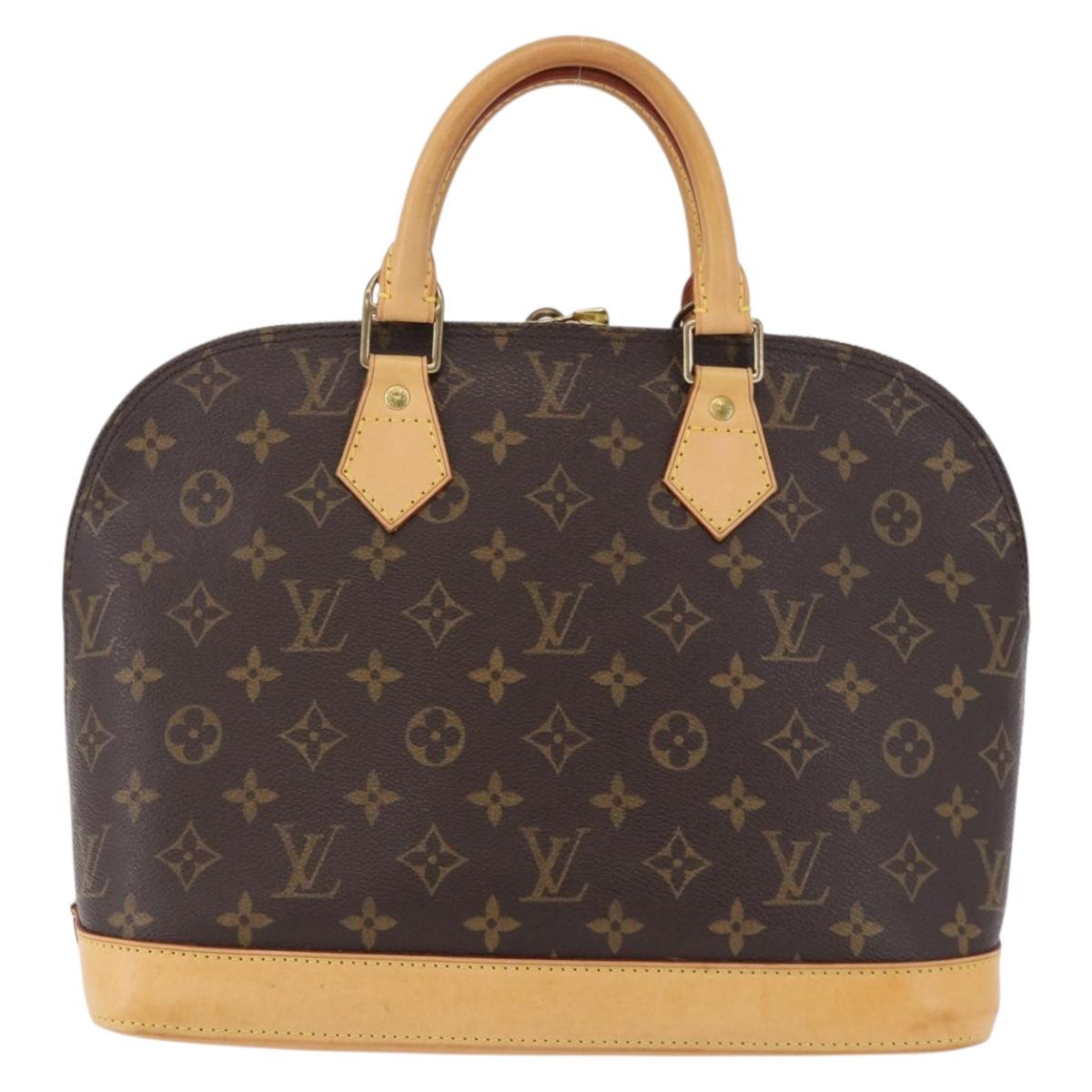LOUIS VUITTON Monogram Alma Hand Bag M51130 LV Auth 195736V