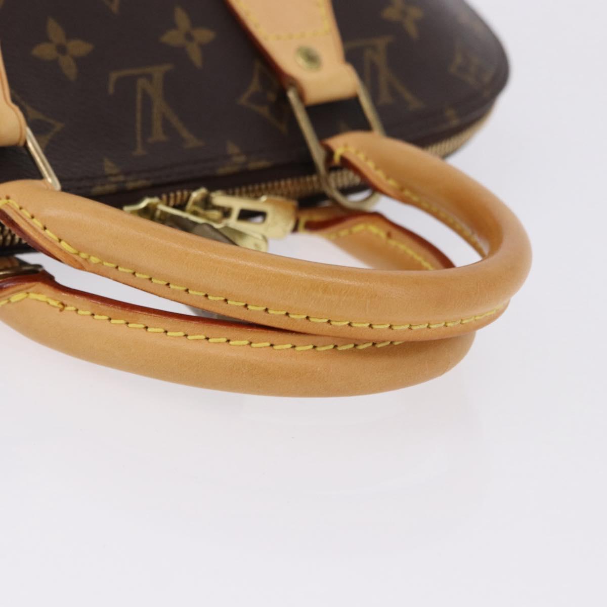 LOUIS VUITTON Monogram Alma Hand Bag M51130 LV Auth 195736V