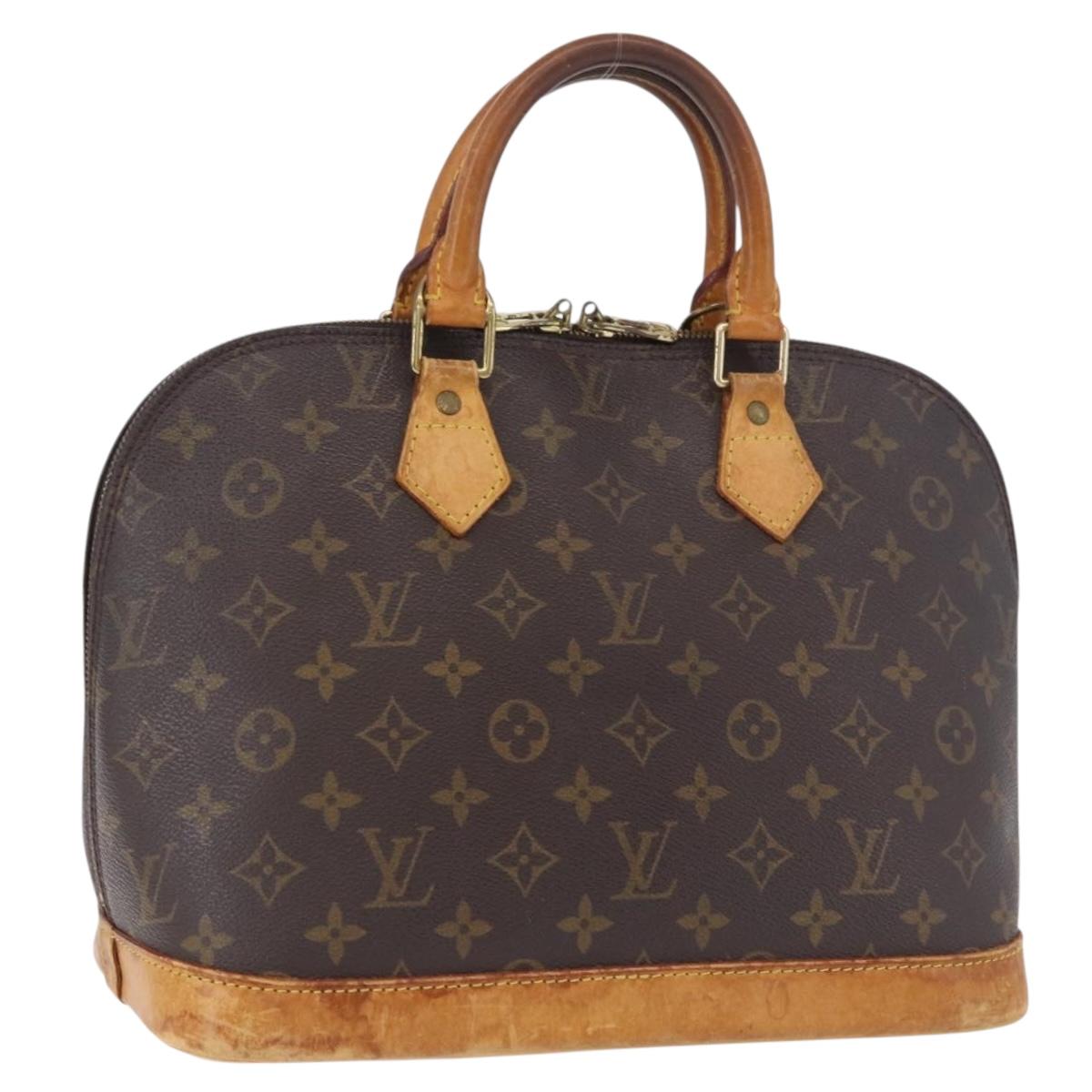 LOUIS VUITTON Monogram Alma PM Hand Bag M53151 LV Auth 195737