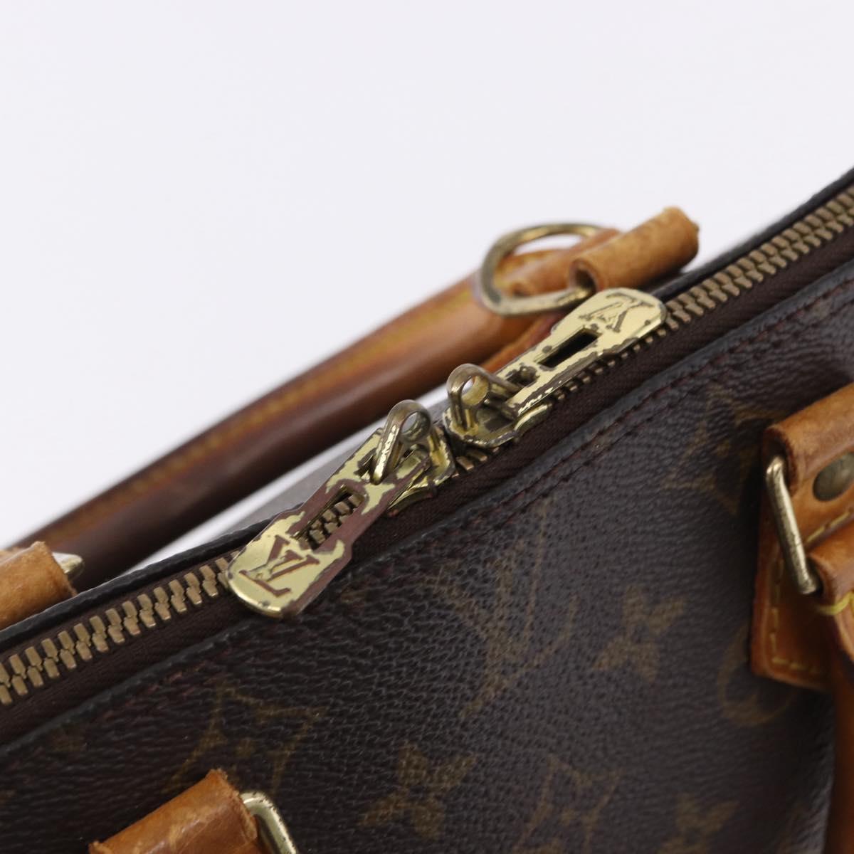 LOUIS VUITTON Monogram Alma PM Hand Bag M53151 LV Auth 195737