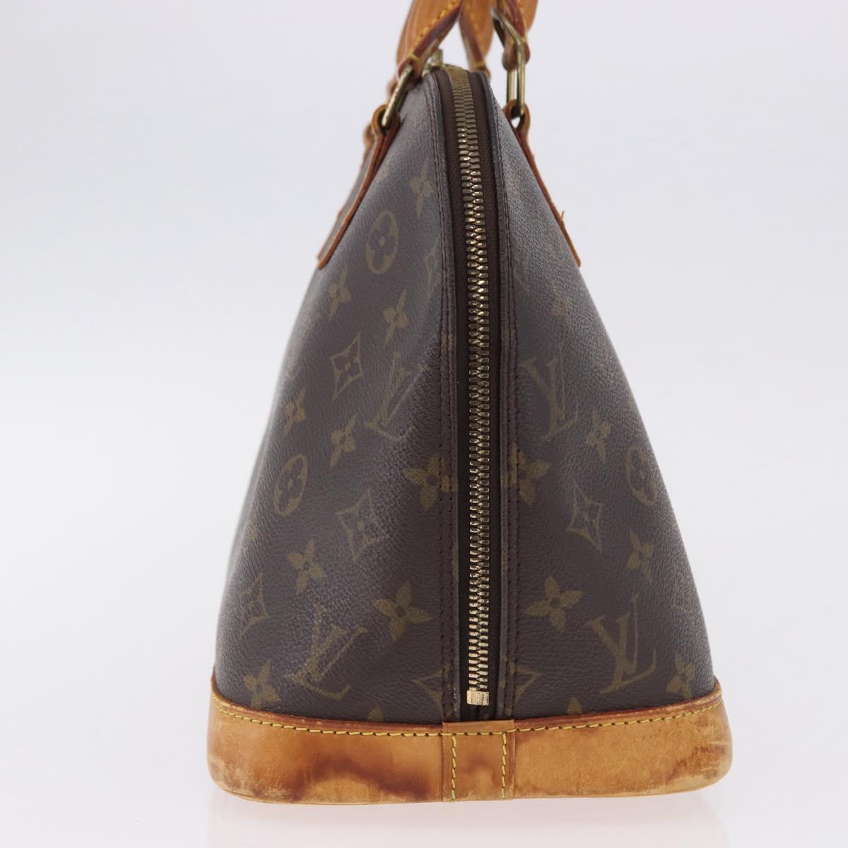 LOUIS VUITTON Monogram Alma PM Hand Bag M53151 LV Auth 195737