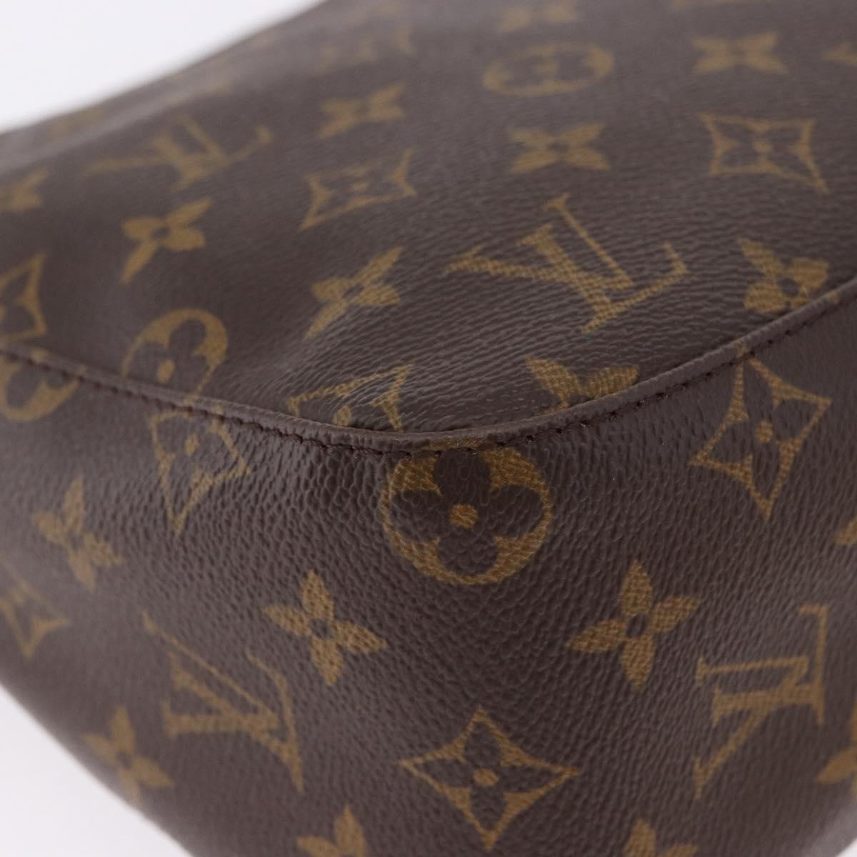 LOUIS VUITTON Monogram Looping MM Shoulder Bag M51146 LV Auth 195751V