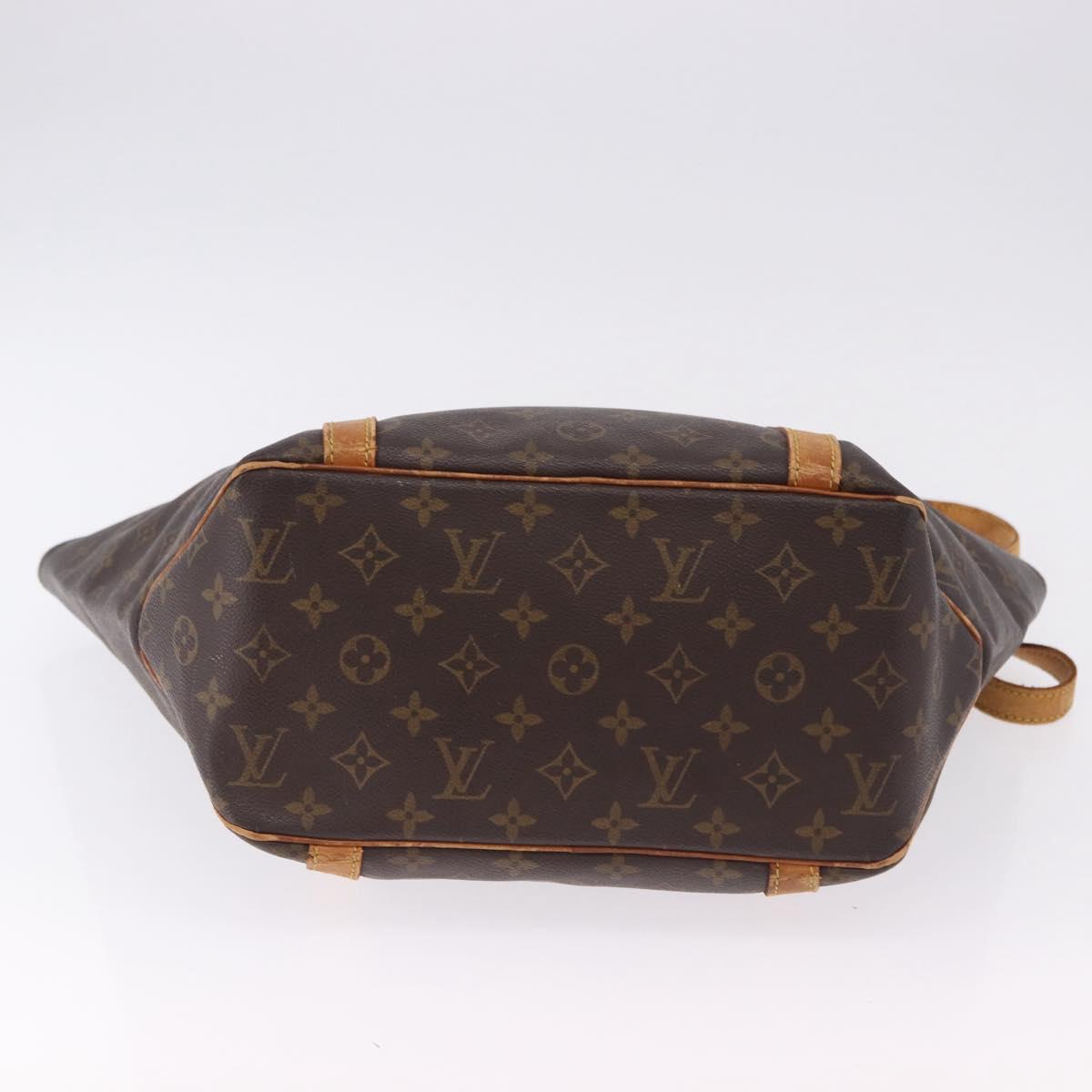 LOUIS VUITTON Monogram Sac Shopping Tote Bag M51108 LV Auth 195779