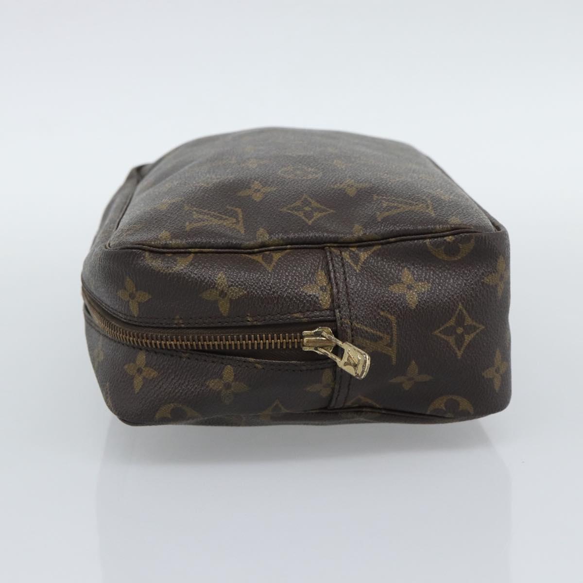LOUIS VUITTON Monogram Trousse Toilette 28 Clutch Bag M47522 LV Auth 195781
