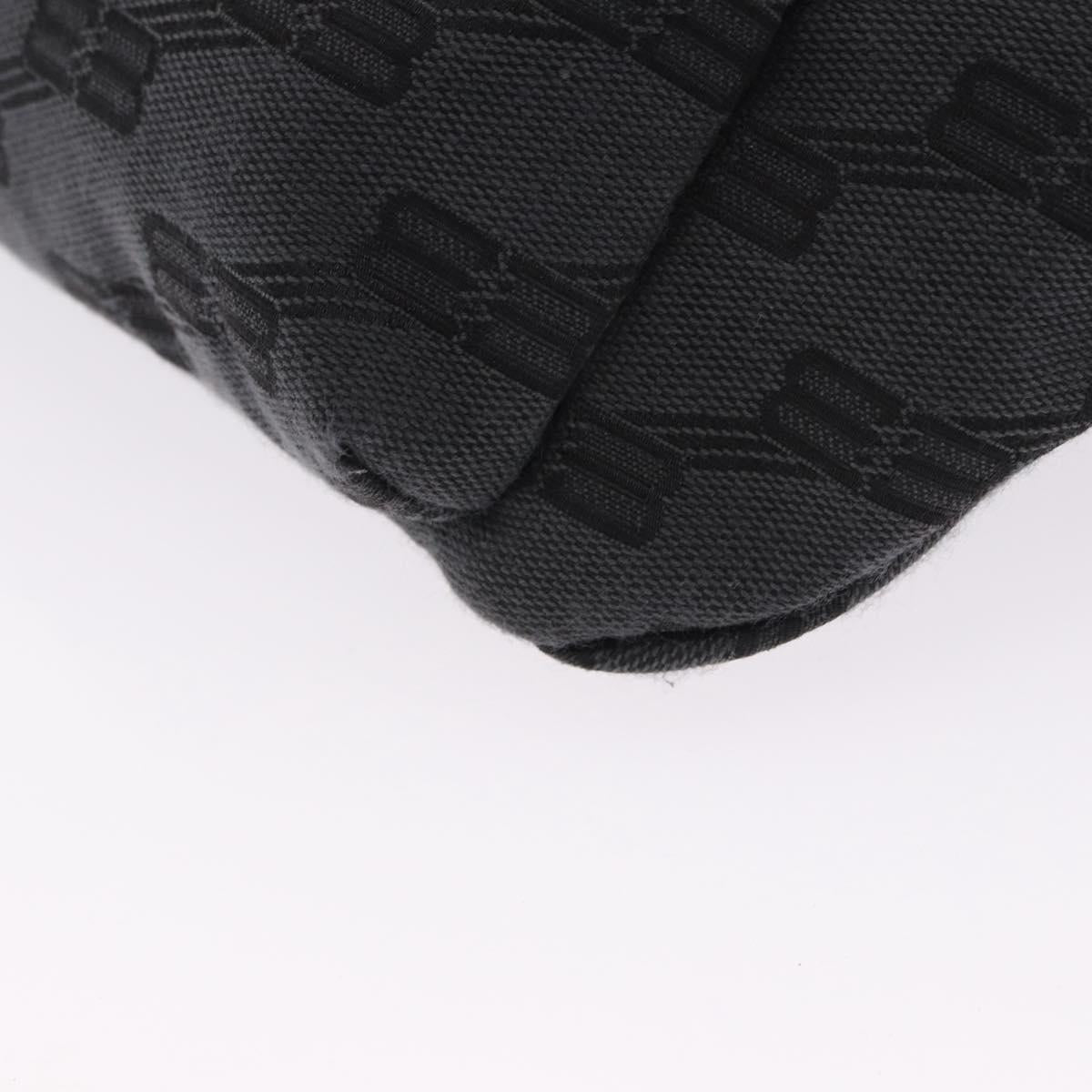 BALENCIAGA Body Bag Canvas Black Auth 195910A