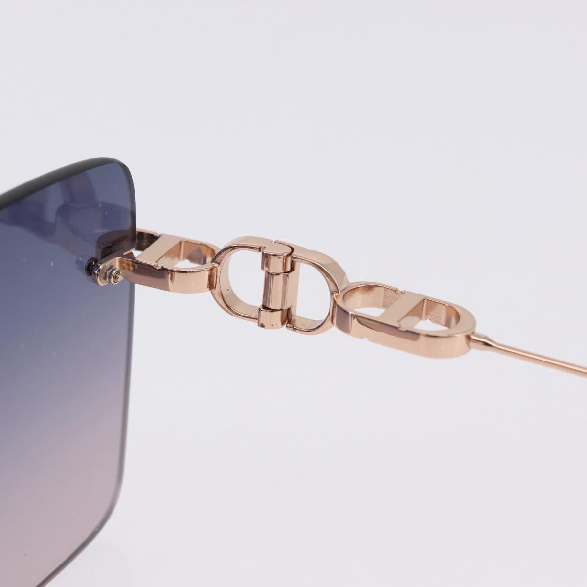Christian Dior Sunglasses metal Gold Auth 195922M