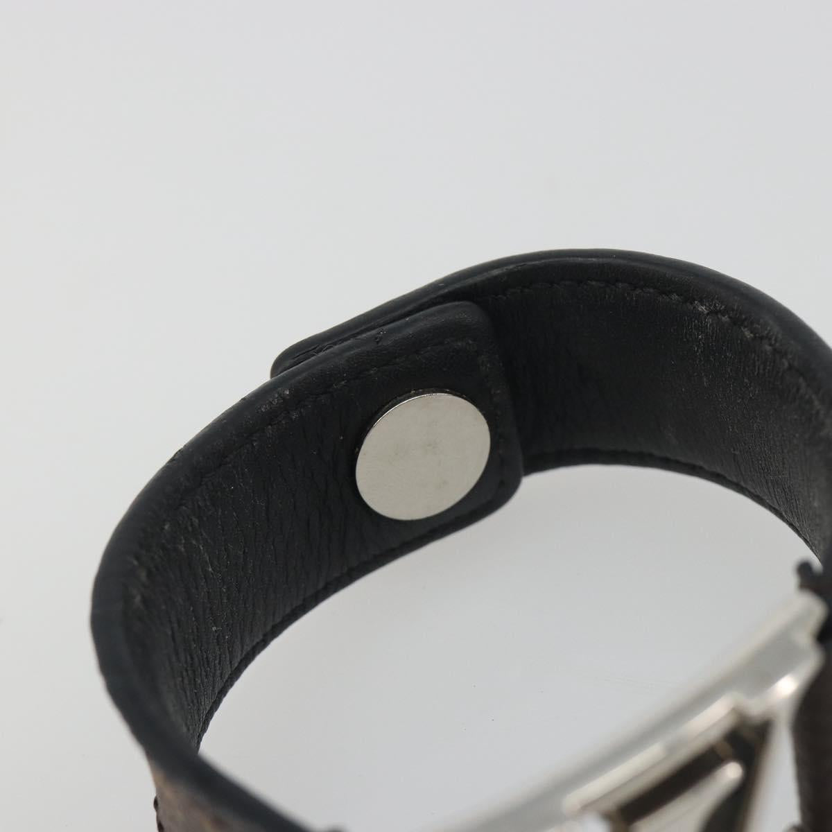 LOUIS VUITTON Monogram Brassle Hockenheim Bracelet LV Auth 195945A