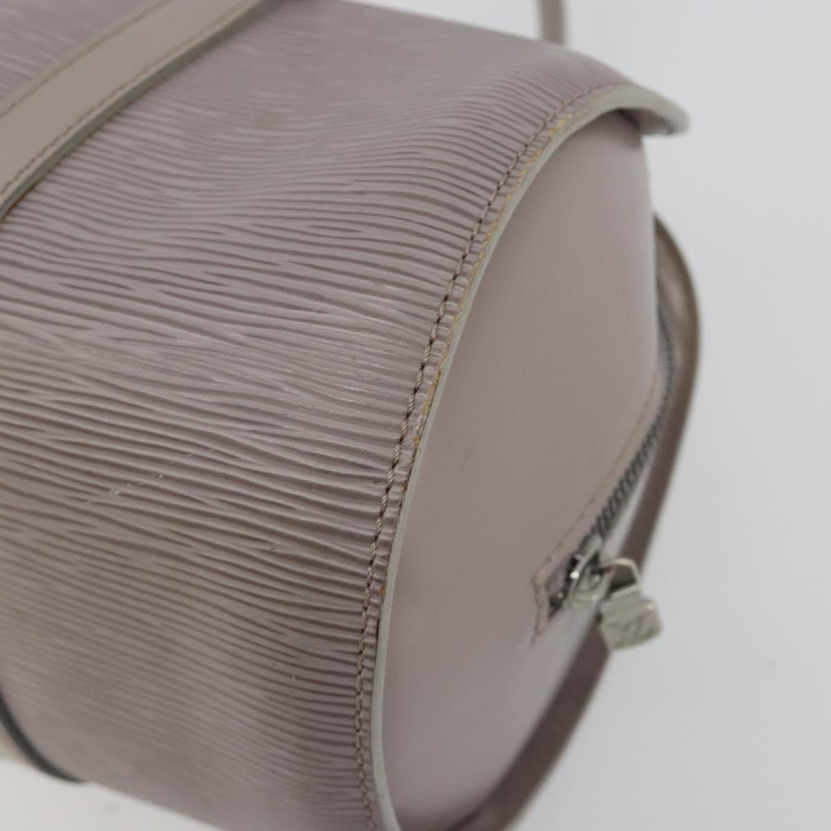 LOUIS VUITTON Epi Soufflot Hand Bag Lilac M5222B LV Auth 195964