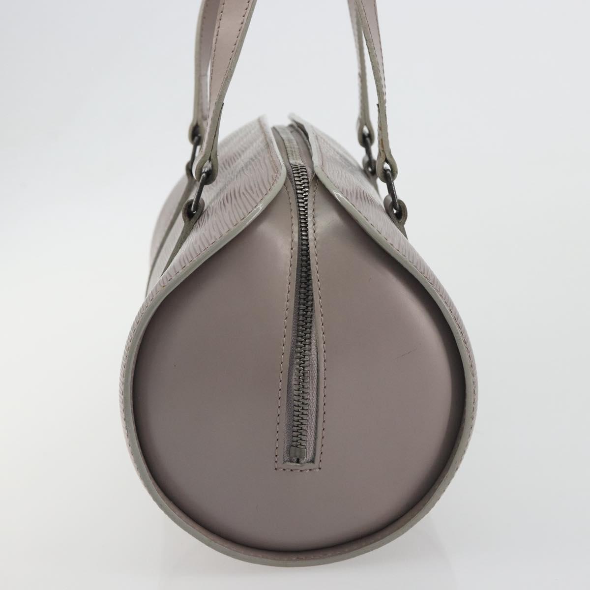 LOUIS VUITTON Epi Soufflot Hand Bag Lilac M5222B LV Auth 195964