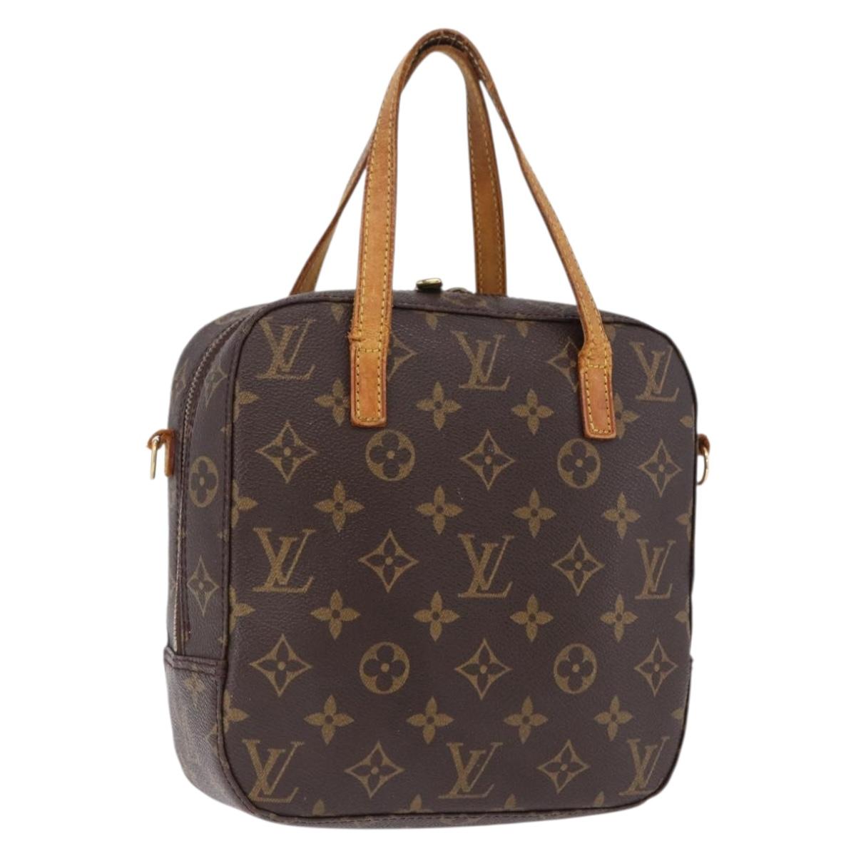 LOUIS VUITTON Monogram Spontini Hand Bag M47500 LV Auth 195970