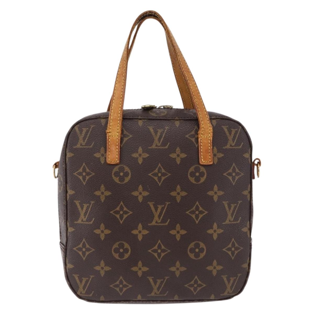 LOUIS VUITTON Monogram Spontini Hand Bag M47500 LV Auth 195970