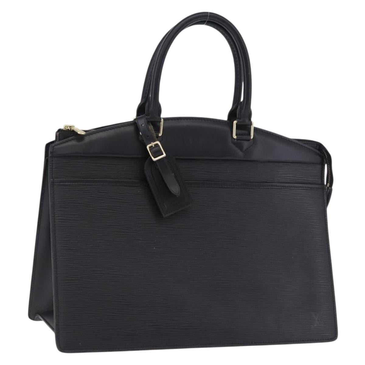 LOUIS VUITTON Epi Riviera Hand Bag Black M48182 LV Auth 195972