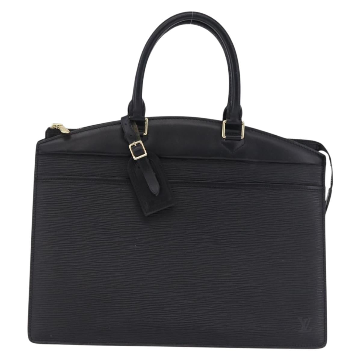LOUIS VUITTON Epi Riviera Hand Bag Black M48182 LV Auth 195972