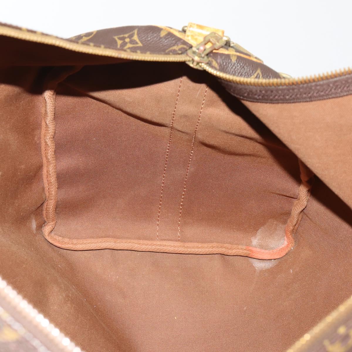 LOUIS VUITTON Monogram Keepall Bandouliere 50 Boston Bag M41416 LV Auth 195977